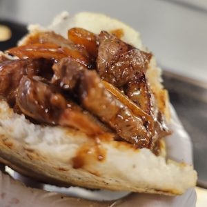 Grilled Steak Arepa